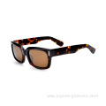 New Handmade Polished Full Rim Rectangle Acetate Sunglasses Frames Unisex Fashion Sunshades